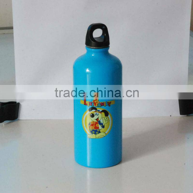 aluminum water bottle with 600ml promotion bottle