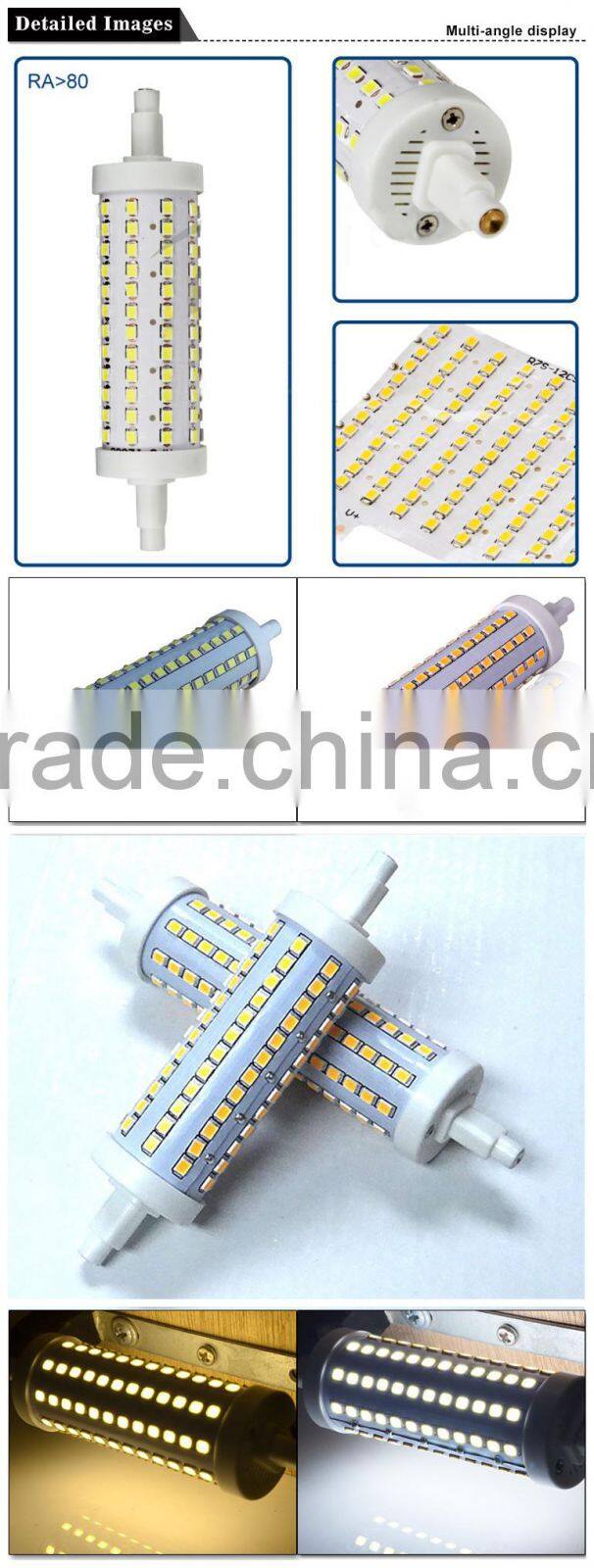 Haining Mingshuai LED bulb R7S LED flood light 189mm 2835 SMD 15W linear dimmable replace J189 halogen Lamp