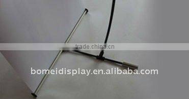 L display banner stand - normal single pole