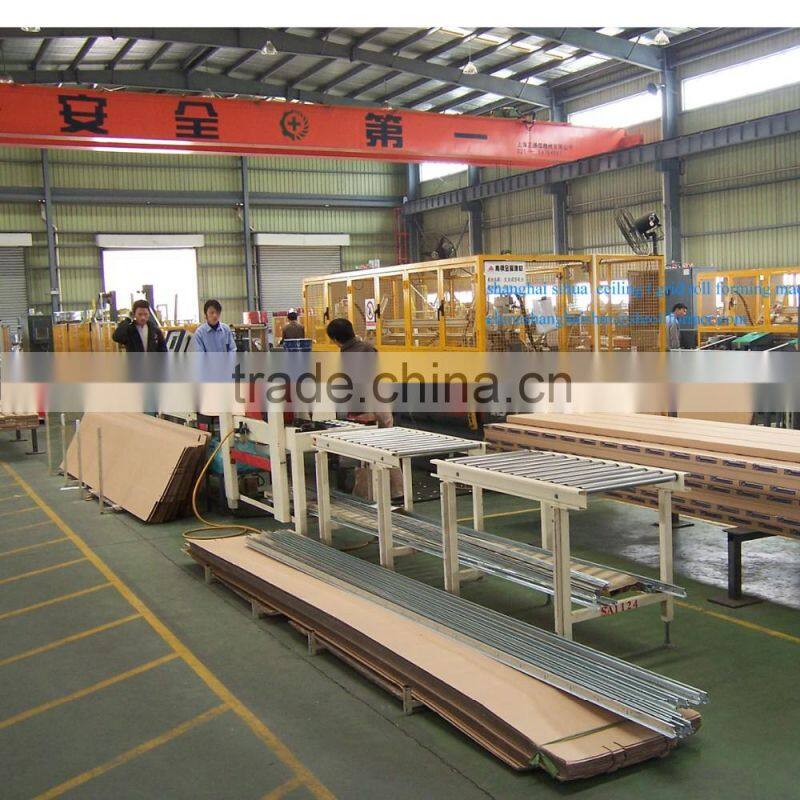 Full automatic Automatic t bar suspended metal roll former high precision