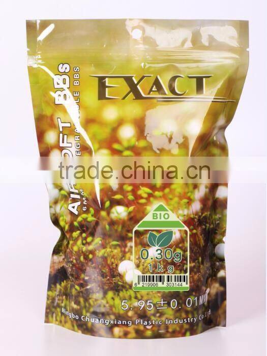 6mm diameter bb 0.30g bio plastic pore free injection