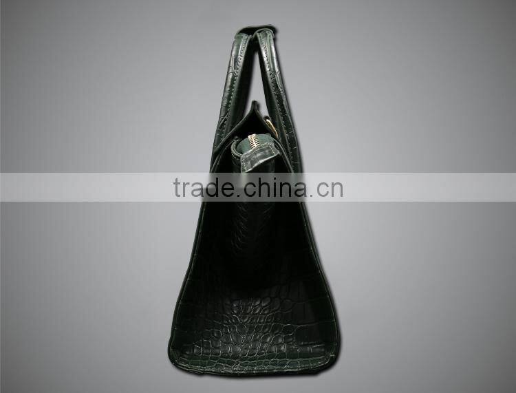 BSCI FACTORY OEM Aligator women handbags