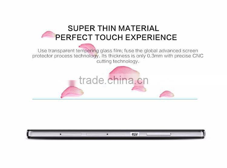 hotsale high transparency anti-glare tempered glass screen protector for Huawei P8