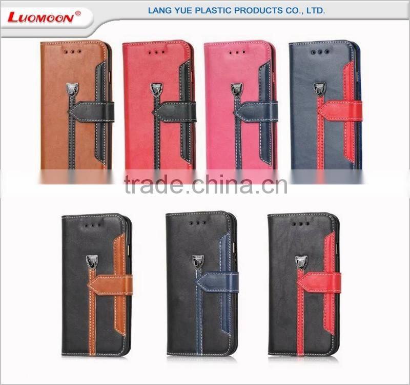business mobile phone leather case for iphone 5 6 7 s plus