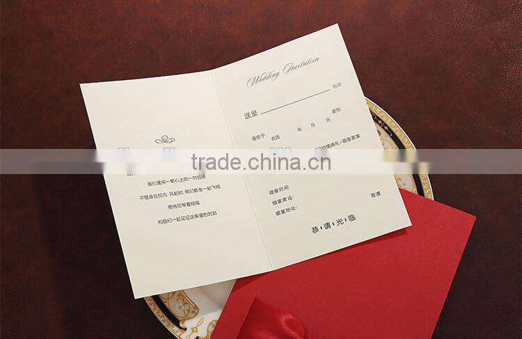 Unique wedding invitation red wedding invitations cards