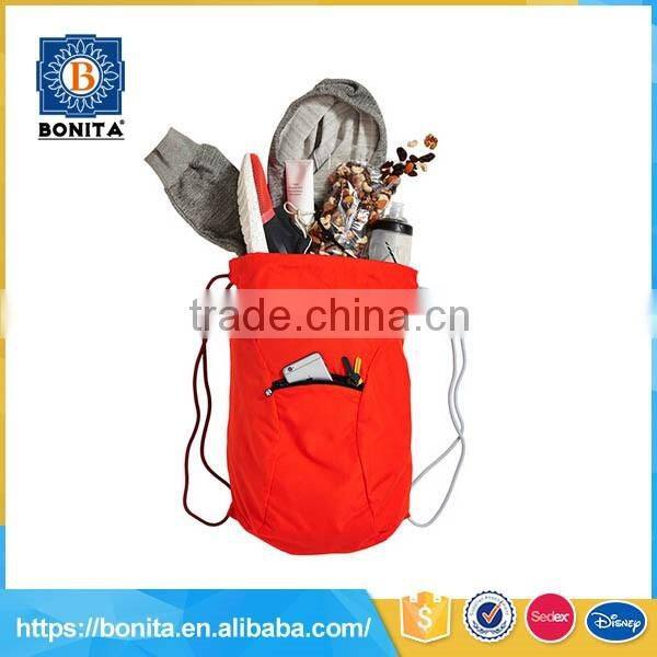 The new men's and women's sports draw string backpack waterproof sand bag mountaineering bag
