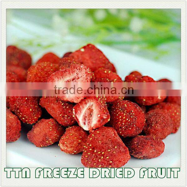 TTN hot sales certified wholesale freeze dried fruits strawberries