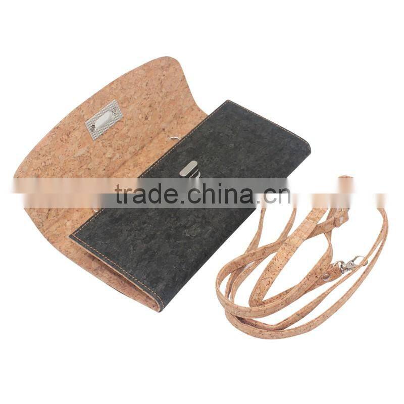 Boshiho multi-colored natural cork purse sac a main