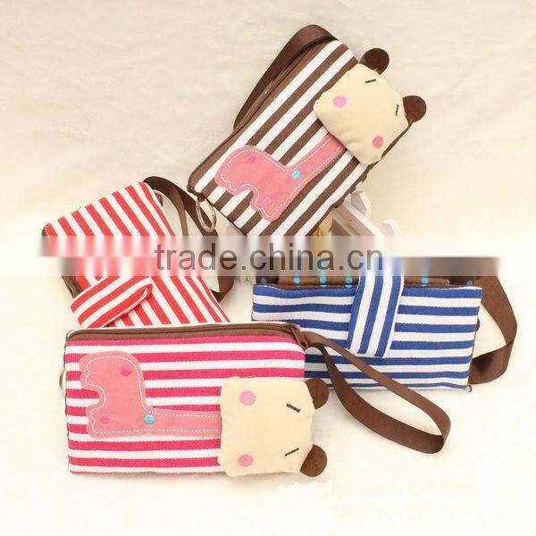 Cute Cartoon Donkey Fabrics Woman Coin Wallet Wholesale ZTCW-0023