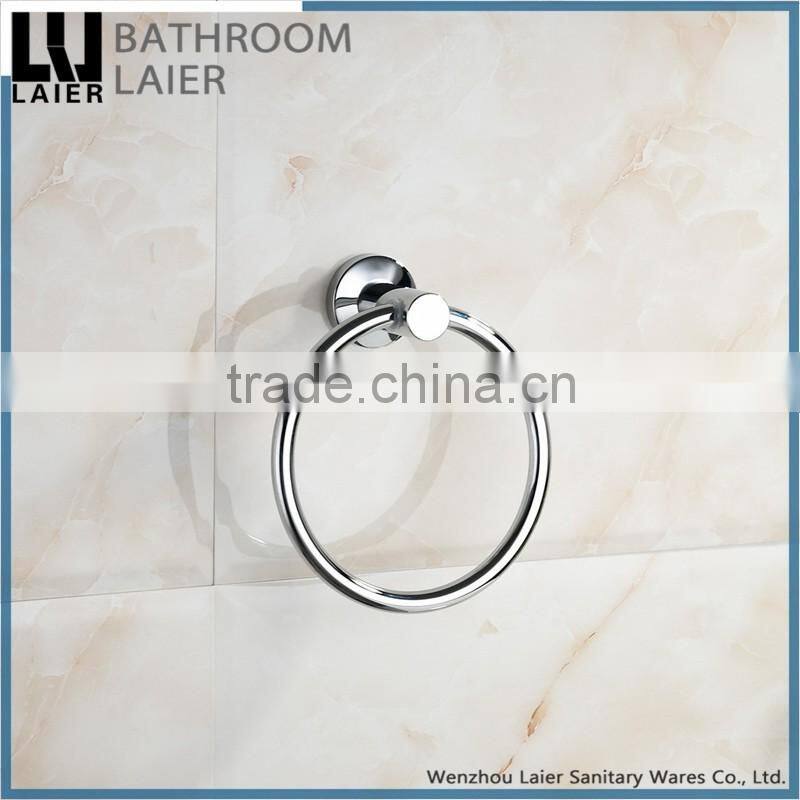 11932 wholesale zinc wall mount bathroom accessory set towel ring