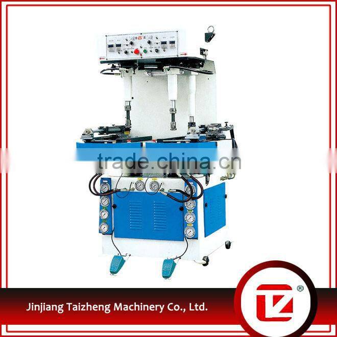 2015 selling good TZJX-989 automatic universal shoes sole attaching machine