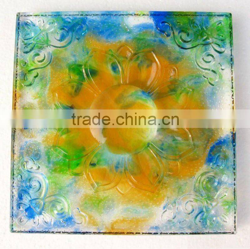 building material of carving crystal snail relief--JC016