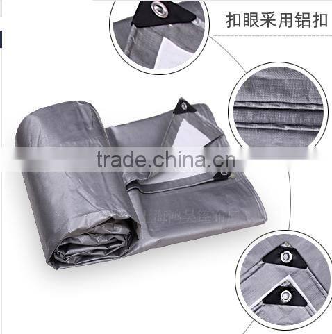 HEAVY DUTY SILVER/BLACK TARPS,6x10 Super Strong Silver Poly Tarps With UV Resistant