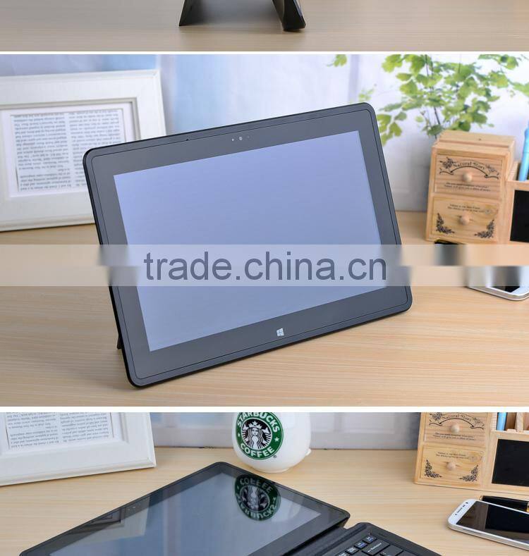 11.6" quad core 2.4GHz CPU windows tablet pc with keyboard