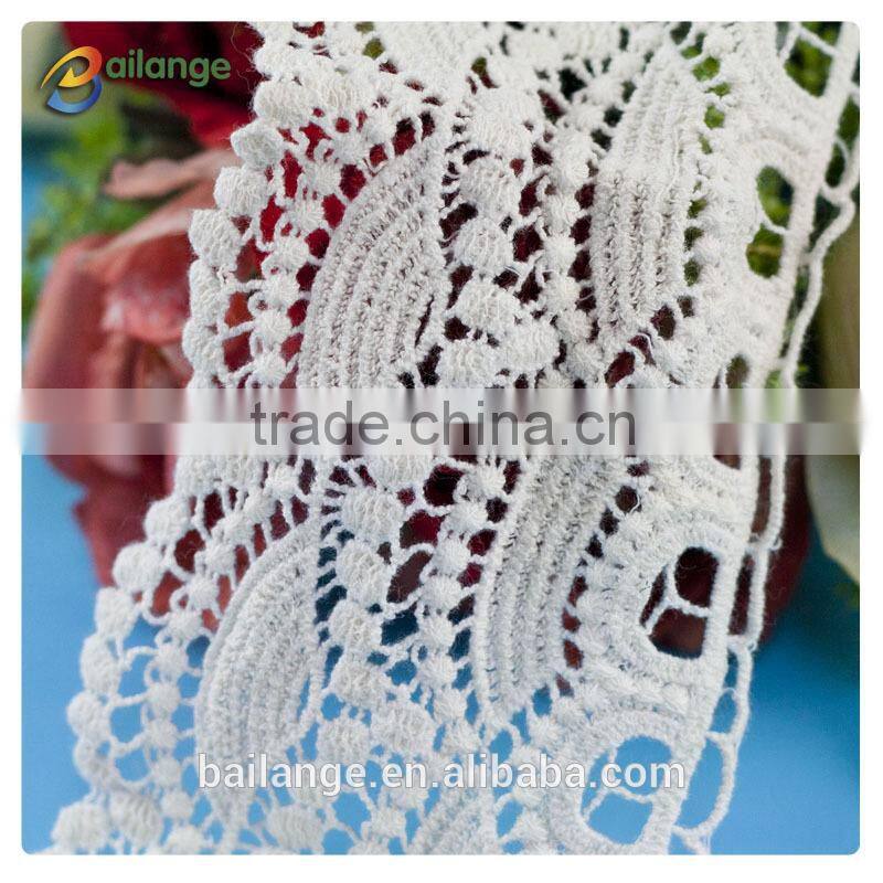 2016 the latest new design shabby flower trim wholesale made in China