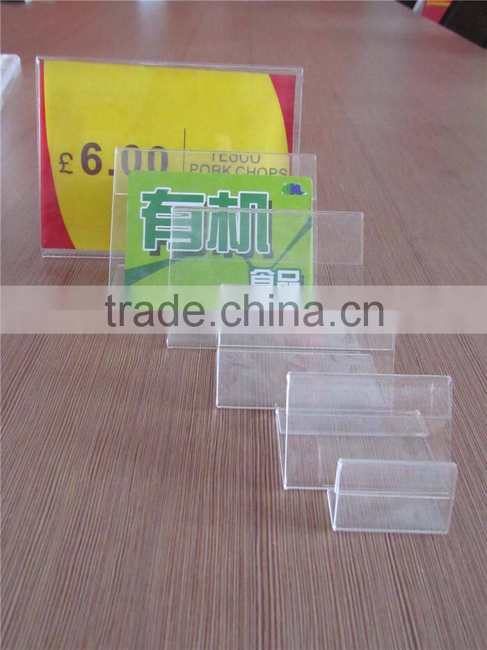 Favorable price shopping mall shopping cart advertising sign holder