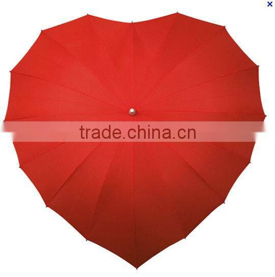 love heart shape umbrella