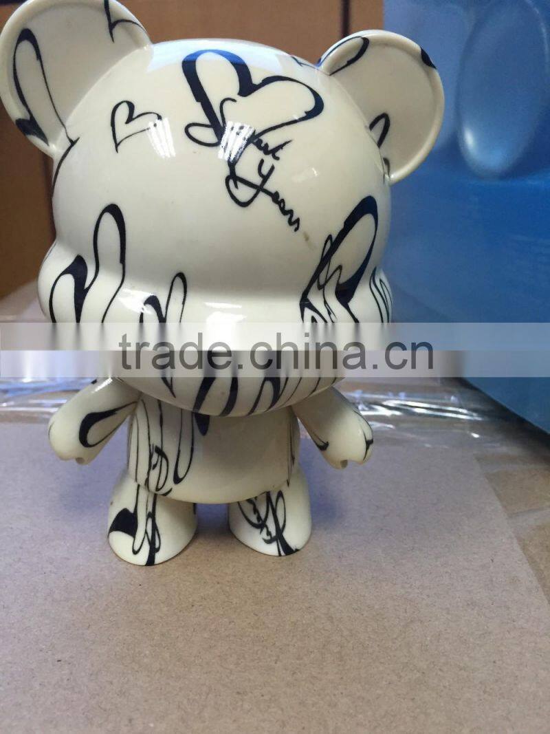 Bear Feature DIY Toys,Animal Shape Plastic Toys,Customized Vinyl Gift Toy