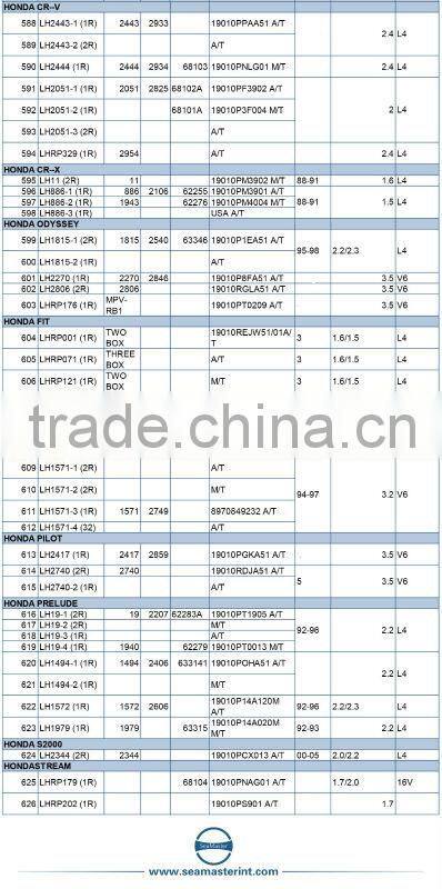 Aluminum Radiator for ACCORD 2.4 2003 CM5 AT