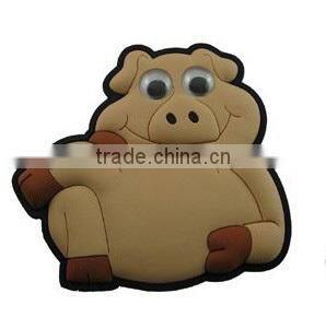 2013 fashion 2D soft pvc fridge magnet