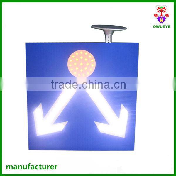 solar power led flashing traffic road safety sign/aluminum traffic signs and symbols