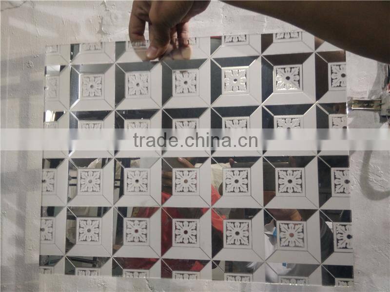 decorative door acid etching glass privacy protection