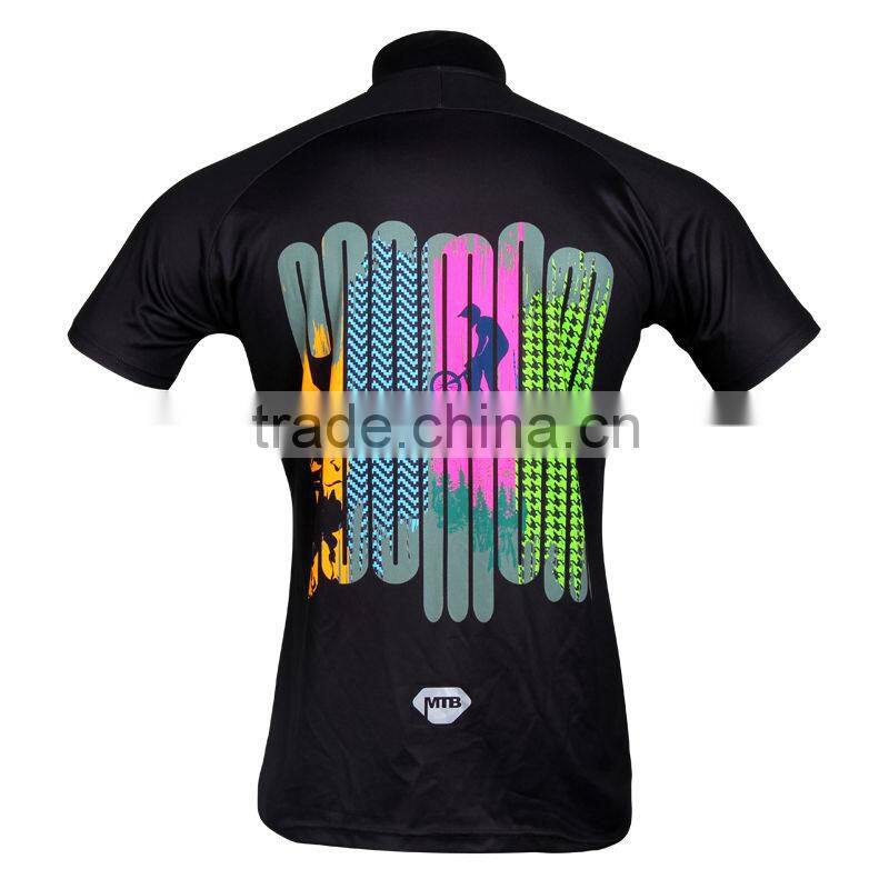 Loose Cool Style OEM Custom MTB shirt Summer quick dry