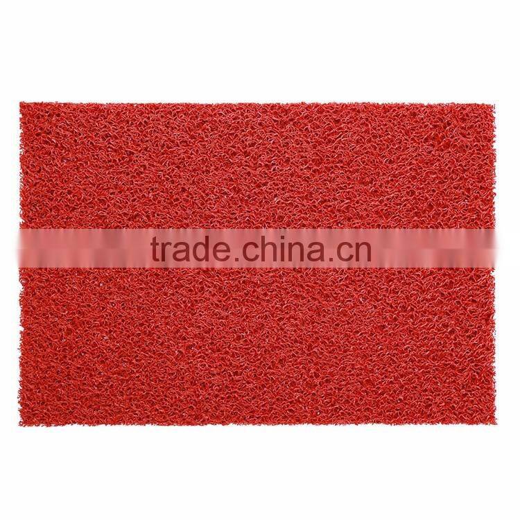 PVC Loop Mat with Rubber backing