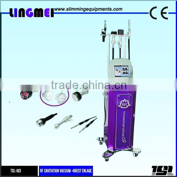 2017 newest cavitation lipolysis with breast shaping machine