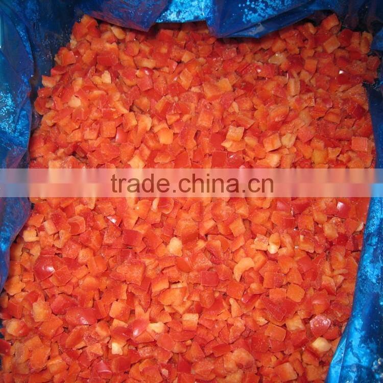 2016 New Crop IQF Frozen Sweet Red Pepper Strips