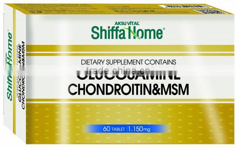 Glucosamine Chondroitin MSM Tablets Health Food Supplements ...