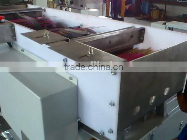 Automatic incense stick packing machine with auto count and sealing 0086-13703827012