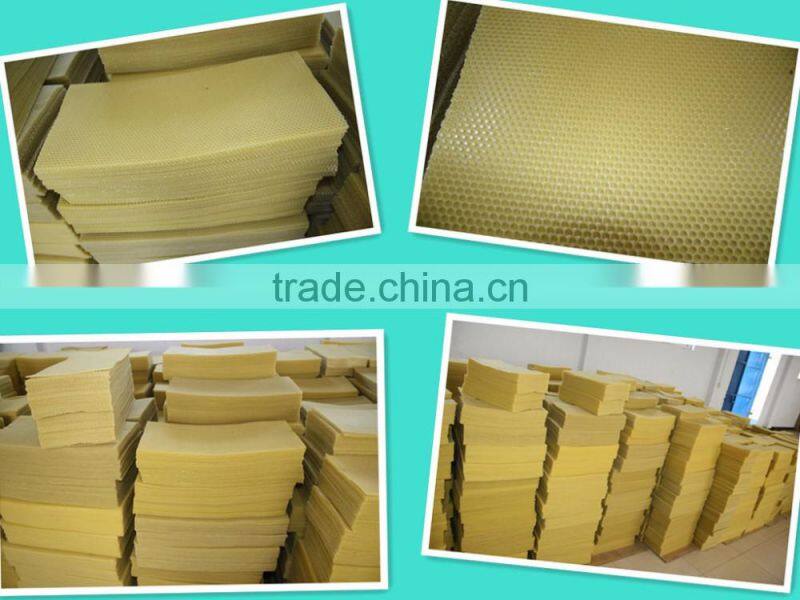 100% Pure Organic Beeswax Comb Foundation Sheet