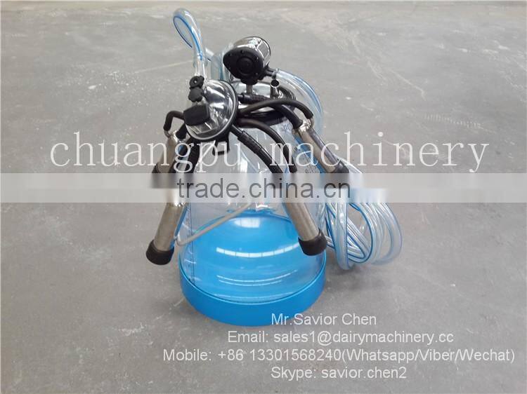 32KG Milking Machine Milking Bucket With Scale Reading
