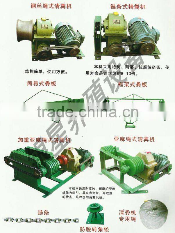 manure treatment machine for chicken coop