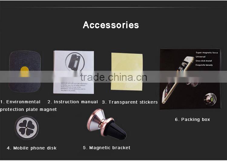 Hot selling portable magnetic car mobile phone holder