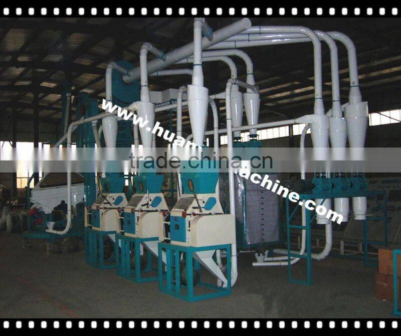 HP small 15 T wheat flour making machine, wheat flour processing equipment
