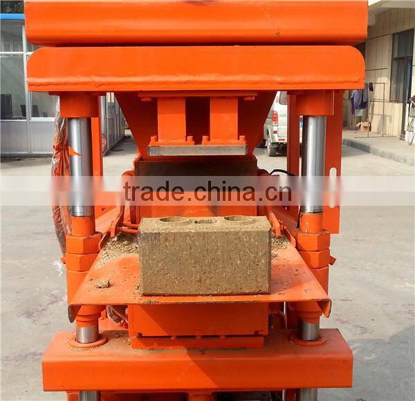 Hot sale high quality qt1-10 hand operated clay brick making machine