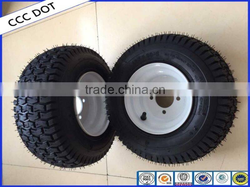 16x650-8 Dot approved golf cart &Lawn mower wheels&tires
