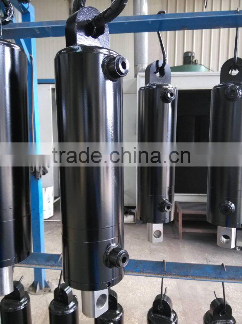 bore 4 inch rod 2inch stroke 40inch double acting small portable hydraulic cylinders for tow tractor trailer manufacturer