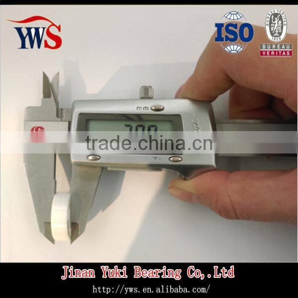 high quality ZrO2 full ceramic ball bearing 608 with PTFE cage