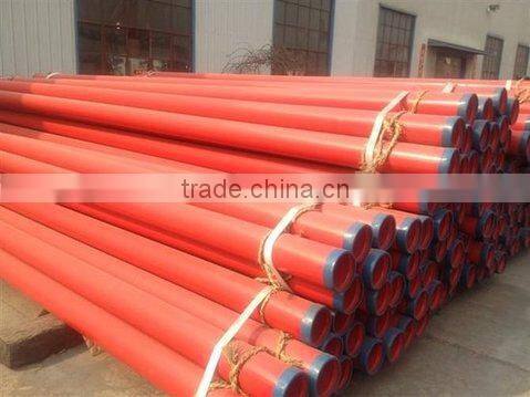high pressure Hot dipped galvanizing round fire sprinkler steel pipe annihilator pipe