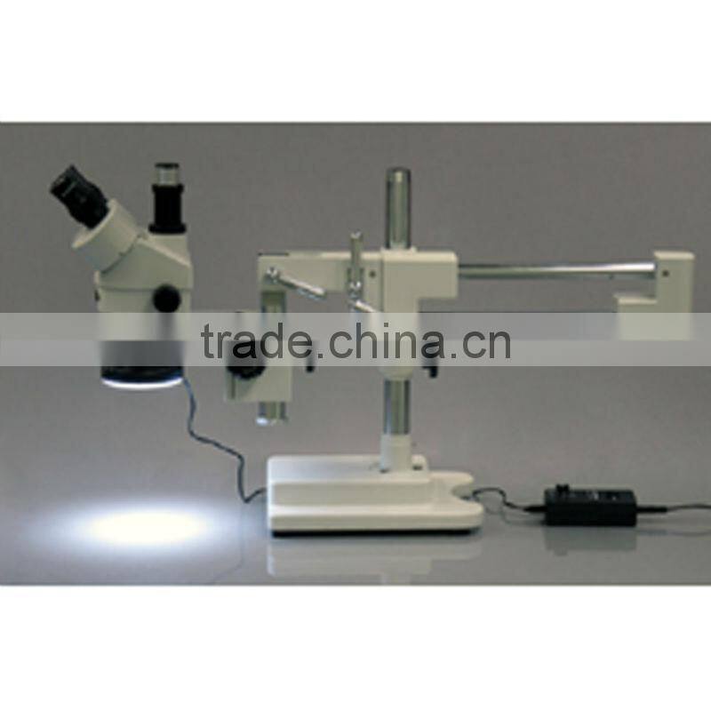 2017 Hot sale 90V-260V 64LED Stereo Zoom Adjustable Microscope Ring Light