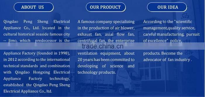 low noise negative pressure ventilation fan