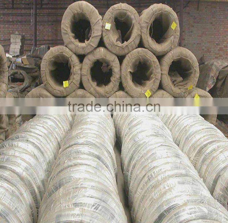 2014 Spring Canton Fair 14.4A06High Quality and Low Price BWG5-36Hot Dipped Galvanized Wire binding wire(factory Direct selling)