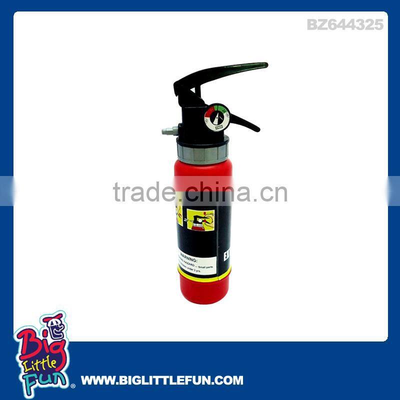 Fireman toy set with fireman helmet