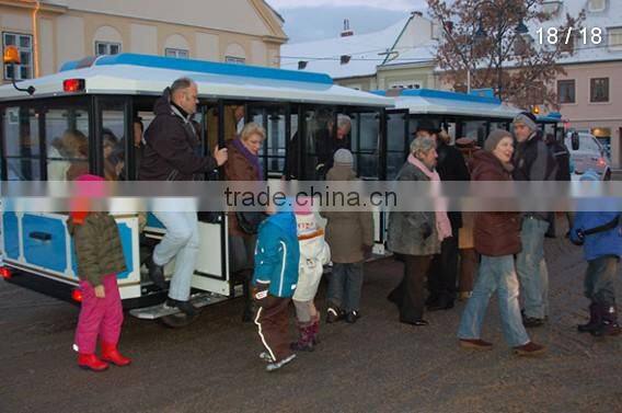 Suzhou Diesel Power sightseeing Amusement Park Tourist Train set