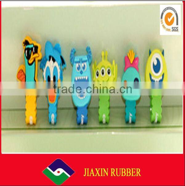 Wholesale china supplier promotion free sample silicone wire holder/cable winder