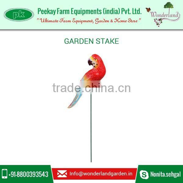 Wholesale Selling of Metal and Hard Plastic Parrot Garden Stakes for Bulk Buyers