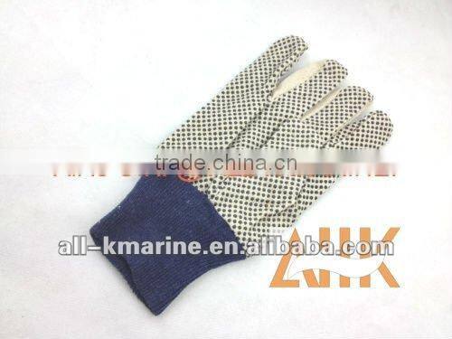 Non-slip Dots Cotton Working Gloves